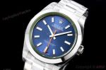 Swiss Replica Rolex Milgauss EX Factory Eta2836 Watch Blue Face